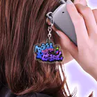ぼくわたチャンネルのぼくわたタイポグラフィ Acrylic Key Chain
