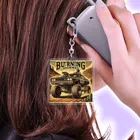 monkmonのバーニングハイウェイ2 Acrylic Key Chain