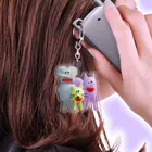 やさしさパークタウンのパオ・謎ドッグ・リス Acrylic Key Chain