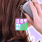 design labのBOT BOY - Pink Pop Edition Acrylic Key Chain