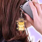 ハムスターのぴゅあはむちゃんのぴゅあはむちゃん Acrylic Key Chain