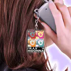 ヒドンナ グッズショップ Designed by 多賀監督のヒドンナ　ヒドリンモンロー3 Acrylic Key Chain