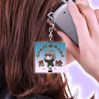 engの小明神くん悪霊退散！ Acrylic Key Chain