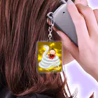 Yukiの黄色いヤツの金運上げ太郎 Acrylic Key Chain