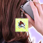 ヤママユ(ヤママユ・ペンギイナ)のまどろみヒナーズ Acrylic Key Chain