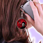 村上ロック ROCK ON AIR GOODSの狂気GANMENキーホルダー Acrylic Key Chain