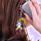 ヨープキャンが気になったのせんべいねこ Acrylic Key Chain