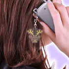 shisoppaの雄鹿 Cross-stitch Acrylic Key Chain