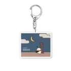 スタジオおばけのおばけとギター Acrylic Key Chain