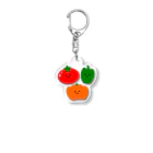 smile-factory-hirano_2023のベジタブルくん Acrylic Key Chain