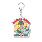 mincruのRamen Days 02_かわうそ Acrylic Key Chain