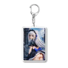 ·̩͙꒰ঌ恥ずかしがり屋(,,> <,,)໒꒱·̩͙の見たなぁ(〃>ω<〃) Acrylic Key Chain