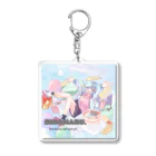 しおまる。のしおまる。周年記念グッズ_4 Acrylic Key Chain