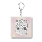 猫のきぬくんのお店の干支EMMA Acrylic Key Chain