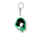 エド＝モンドのおかっぱガール Acrylic Key Chain