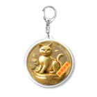 なっつ ふぁくとりーの福ちゃん　コイン型　商売繁盛 Acrylic Key Chain