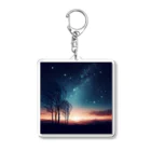 終わらない夢🌈の幻想的な夜空🌌 Acrylic Key Chain