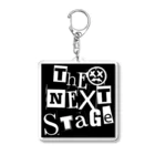 B-BRIGHT'sのtNSロゴ B&W punk ver. Acrylic Key Chain