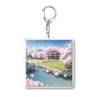 颯月の風景2 Acrylic Key Chain