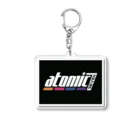 atomic7の【アクリルキーホルダー】atomic7 （ロゴ・黒） Acrylic Key Chain