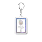 スズキさんちのお花バタ子in宇宙 Acrylic Key Chain