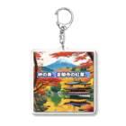 日本の文化/自然の奇跡コレクションの【金閣寺】日本の文化/自然の奇跡コレクション Acrylic Key Chain