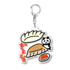 1000srk_のぎょうざとパンダ Acrylic Key Chain