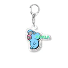 Rabbithumanaspetsの笑顔が固いコアラ Acrylic Key Chain