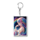 gggsssaaaのイリディア Acrylic Key Chain