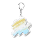 白衣のひとのキャラモチーフ「シリウス」 Acrylic Key Chain