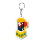 Poooompadoooourの小学生(しょうがくせい)キーホルダー :女の子 Acrylic Key Chain