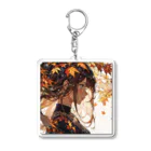 yokogao_styleの秋の横顔 Acrylic Key Chain