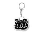 Studio L.O.LのStudio L.O.L モノクロロゴ Acrylic Key Chain