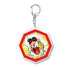 satokichi工房のしじみちゃんキーホルダー　釣りバージョン Acrylic Key Chain