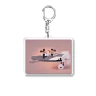 CHIKUSHOのプレーン・クレイジー Acrylic Key Chain