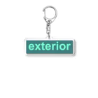 exterior_mのexterior　アクリルキーホルダー アクリルキーホルダー