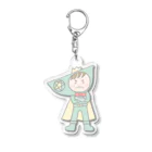 びーんずしょっぷのすーぱーびーんず Acrylic Key Chain