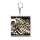 Moichi Designs Shop-2023の龍虎双舞 Acrylic Key Chain