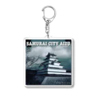 AIZUチャンネルのSAMURAI CITY AIZU 鶴ヶ城グッズ Acrylic Key Chain