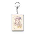 りんごあめのふわふわベレーの女の子❄️ Acrylic Key Chain