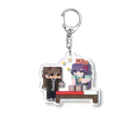 BrouのBrou & Rikka Acrylic Keychain アクリルキーホルダー