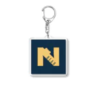 N bearのN bearレトロなきいろ Acrylic Key Chain