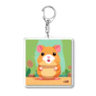 cleargのハムスター大好き Acrylic Key Chain