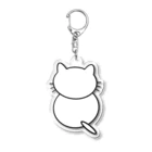 萬屋こたろうの猫くんの後ろ姿は何を訴えてるのかな？ Acrylic Key Chain