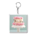 atelier_mogのケーキスタンド×ノア Acrylic Key Chain