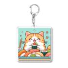 zuuu-の☆す☆し☆ね☆こ☆ Acrylic Key Chain