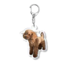 UNIUNIUNIUNIの静電気犬 Acrylic Key Chain