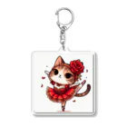 ポロムのおみせのねこねこキトリ Acrylic Key Chain