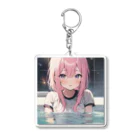 siro46666のサクラ Acrylic Key Chain