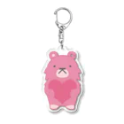 ナレクマちゃん商店のナレクマちゃん（ハートver） Acrylic Key Chain